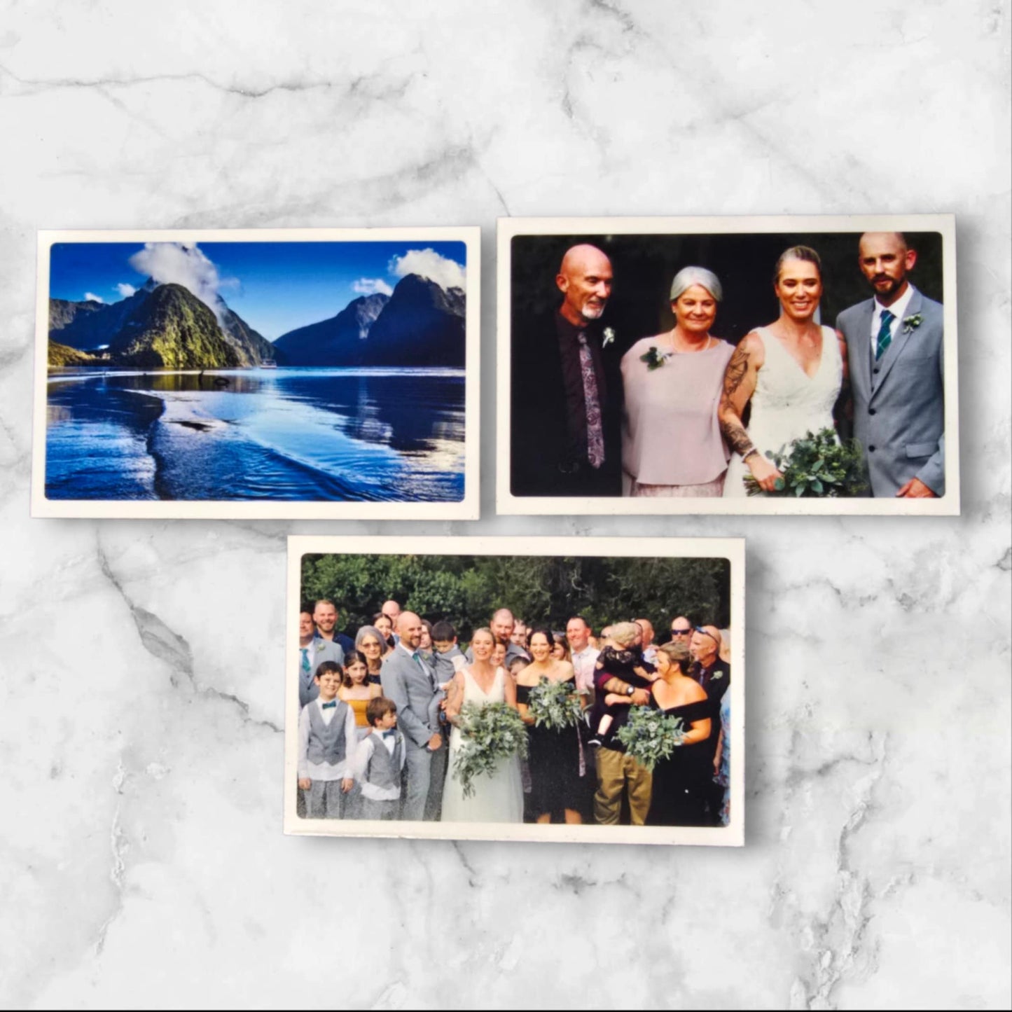 Set of 3 Flexi Photo Magnets – 5.5cm x 8.5cm