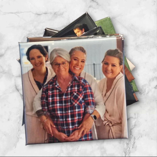 SET OF 3 CUSTOM PHOTO MAGNETS