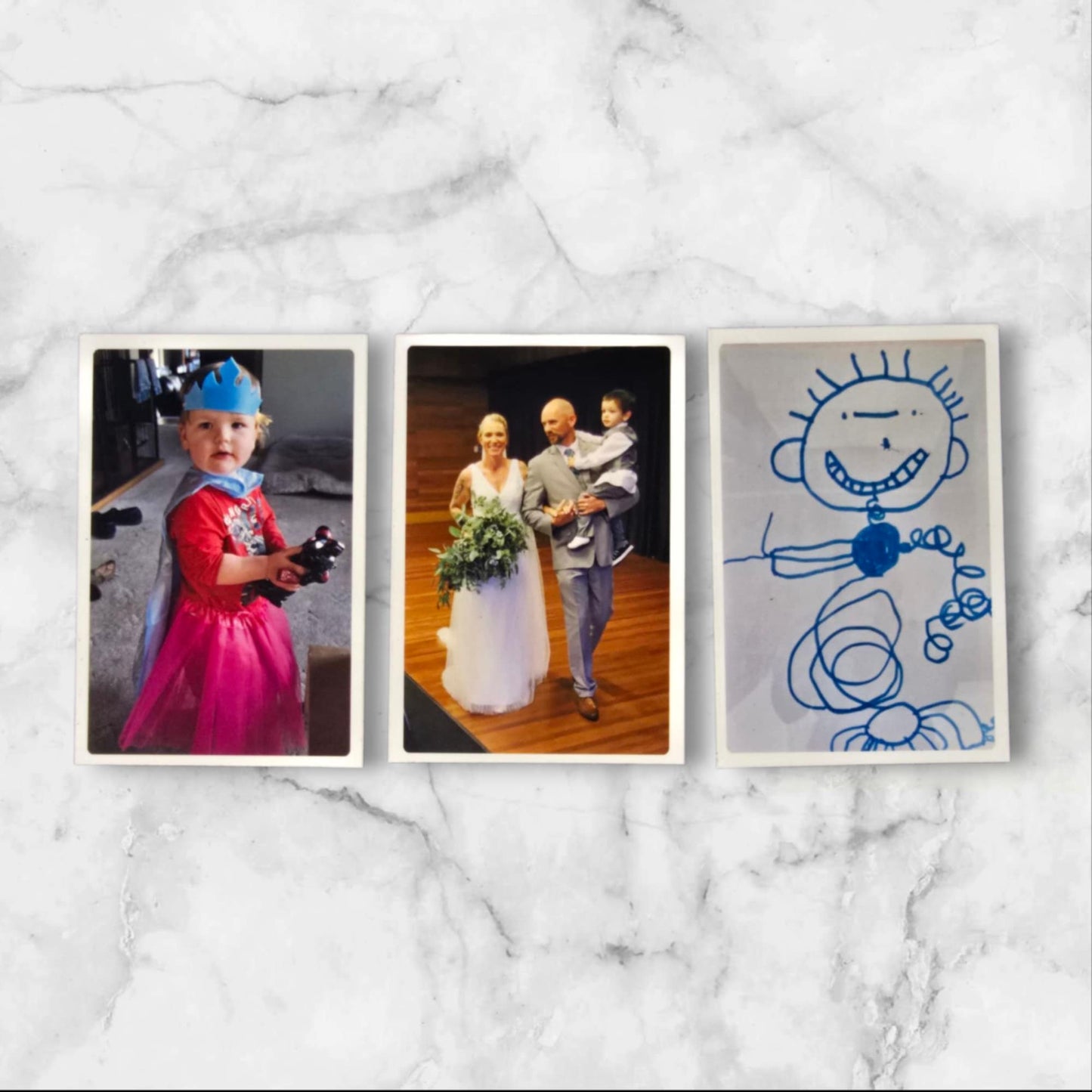Set of 3 Flexi Photo Magnets – 5.5cm x 8.5cm
