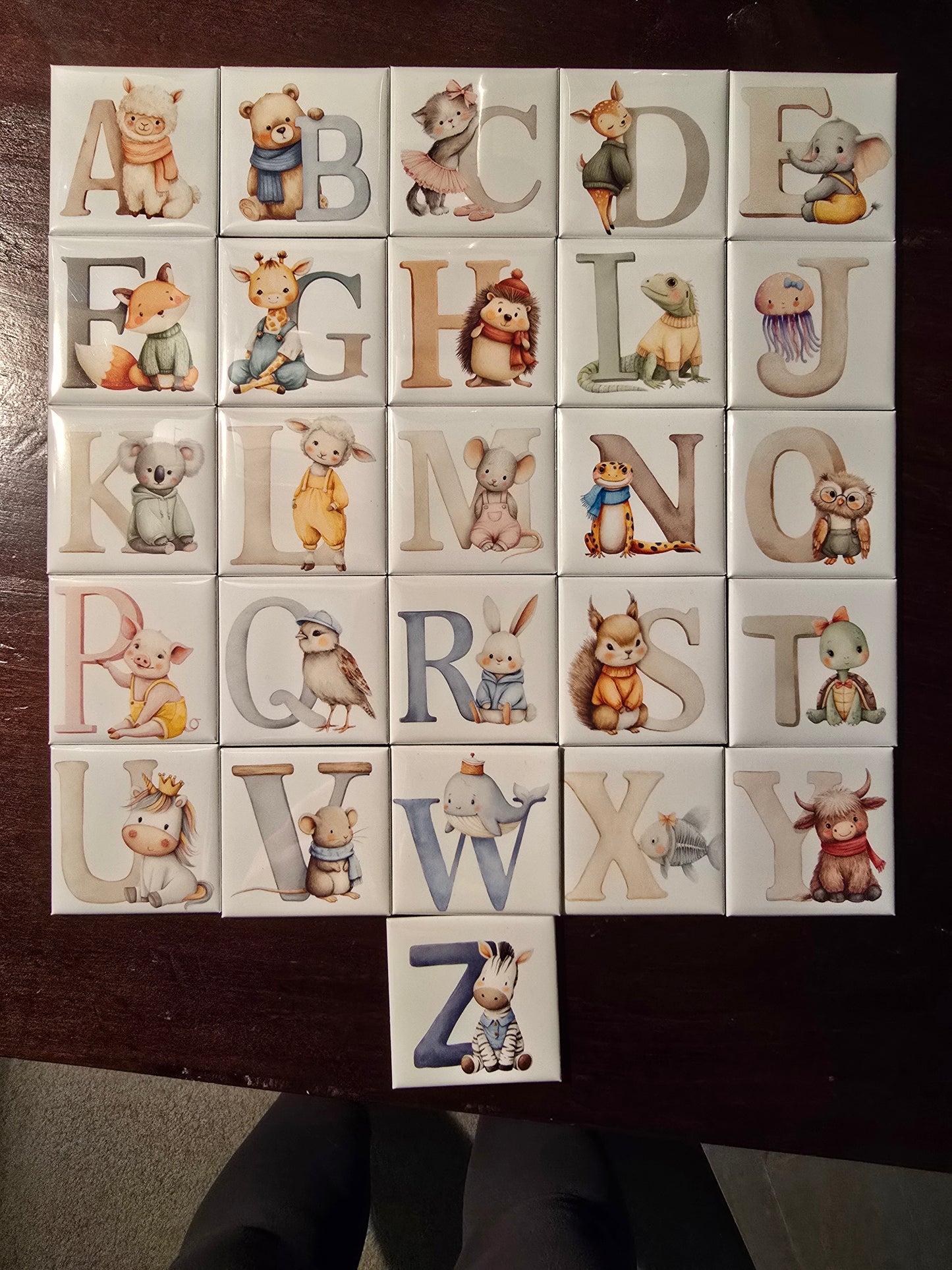 ABC Animal Alphabet Magnets